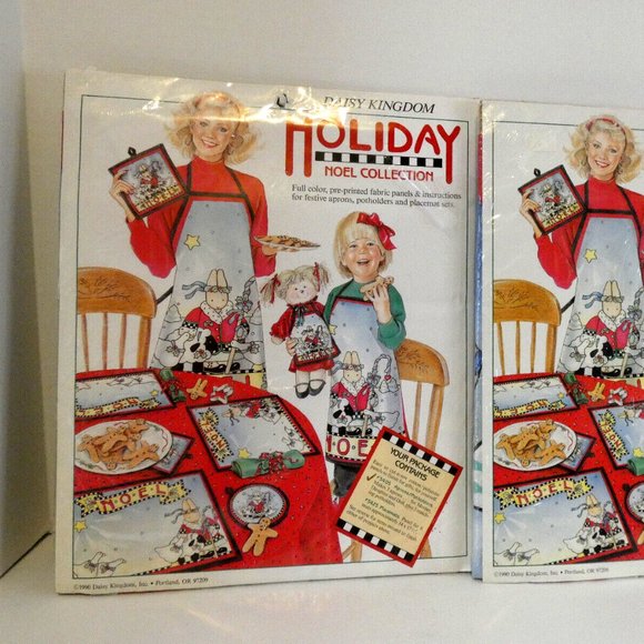 Daisy Kingdom Vintage Fabric Holiday Noel Collection Christmas DIY New Unused - Picture 7 of 8